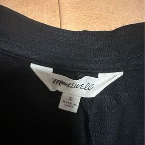 Madewell Black Maxi Dress